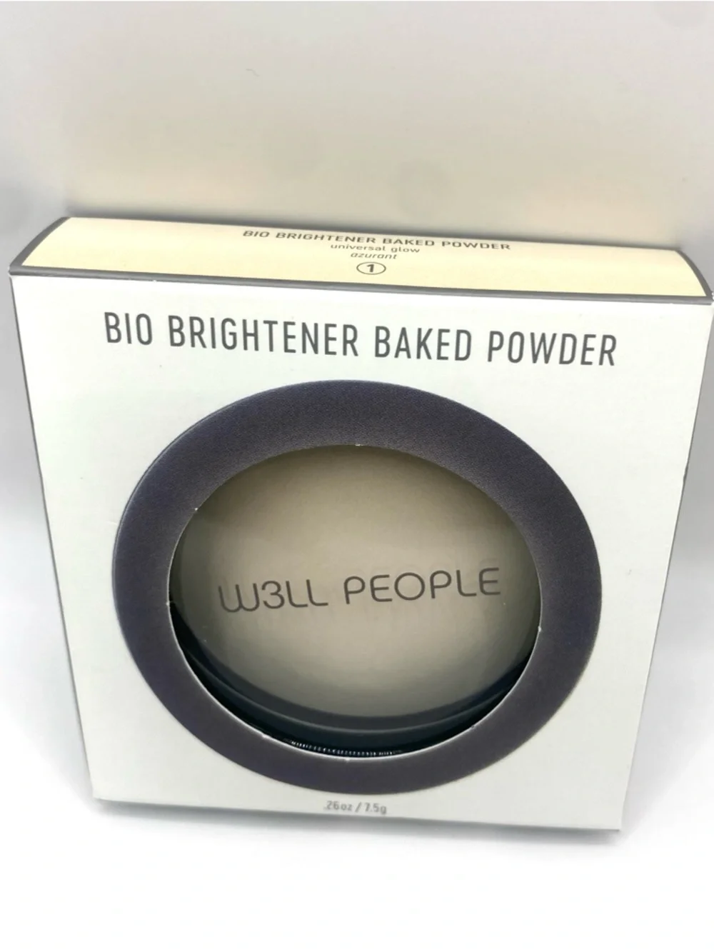 W3LL PEOPLE Bio Brightener Baked Powder‎ Universal Glow Azurant 1